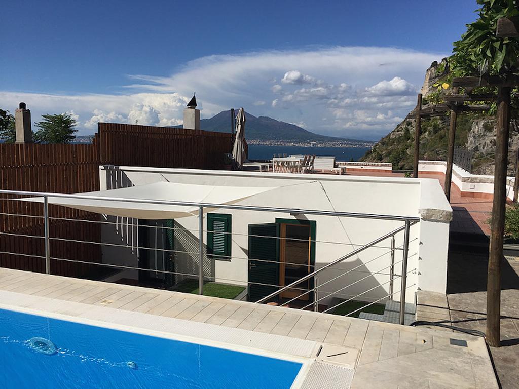 Villa Bikini On Sorrento Coast Vico Equense Exteriör bild